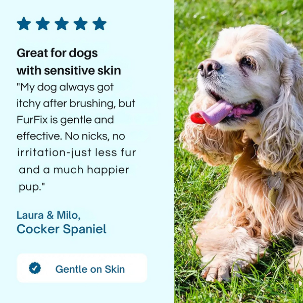 FurFix™ – Professional Deshedding Brush for Pets